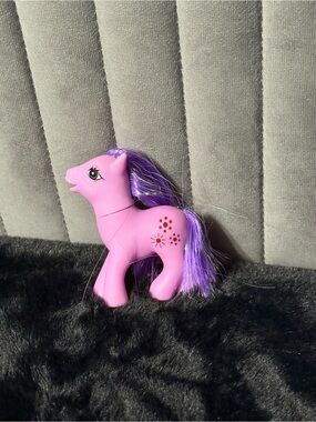 💙5/$22- G3 Style Fakie Pony Pink Purple Hair Mini Toy Figure